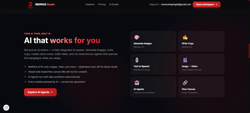 Redface Studio screenshot 3