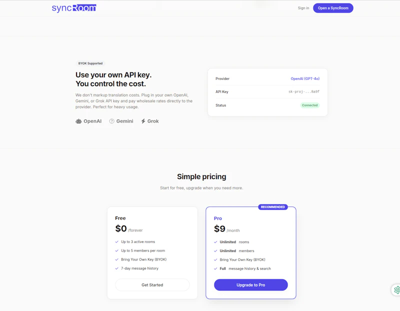 SyncRoom screenshot 4