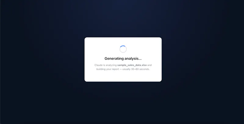 ExcelReport.io screenshot 2