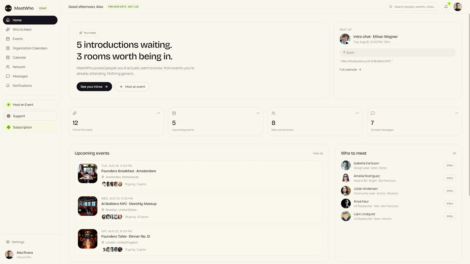 MeetWho screenshot 1