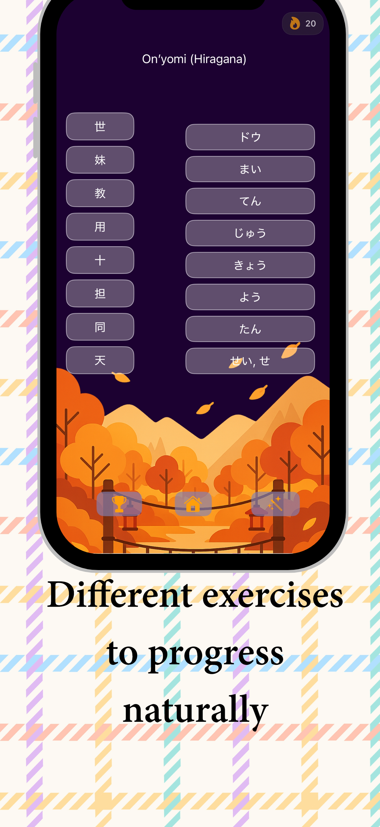 Média Jlpt Kanji Otter Adventure iOS - Apprenez Kanji dans une aventure 3