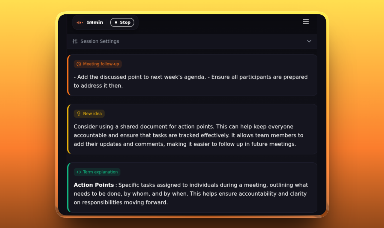 LiveSuggest - Screenshot 2 showing product features and functionality