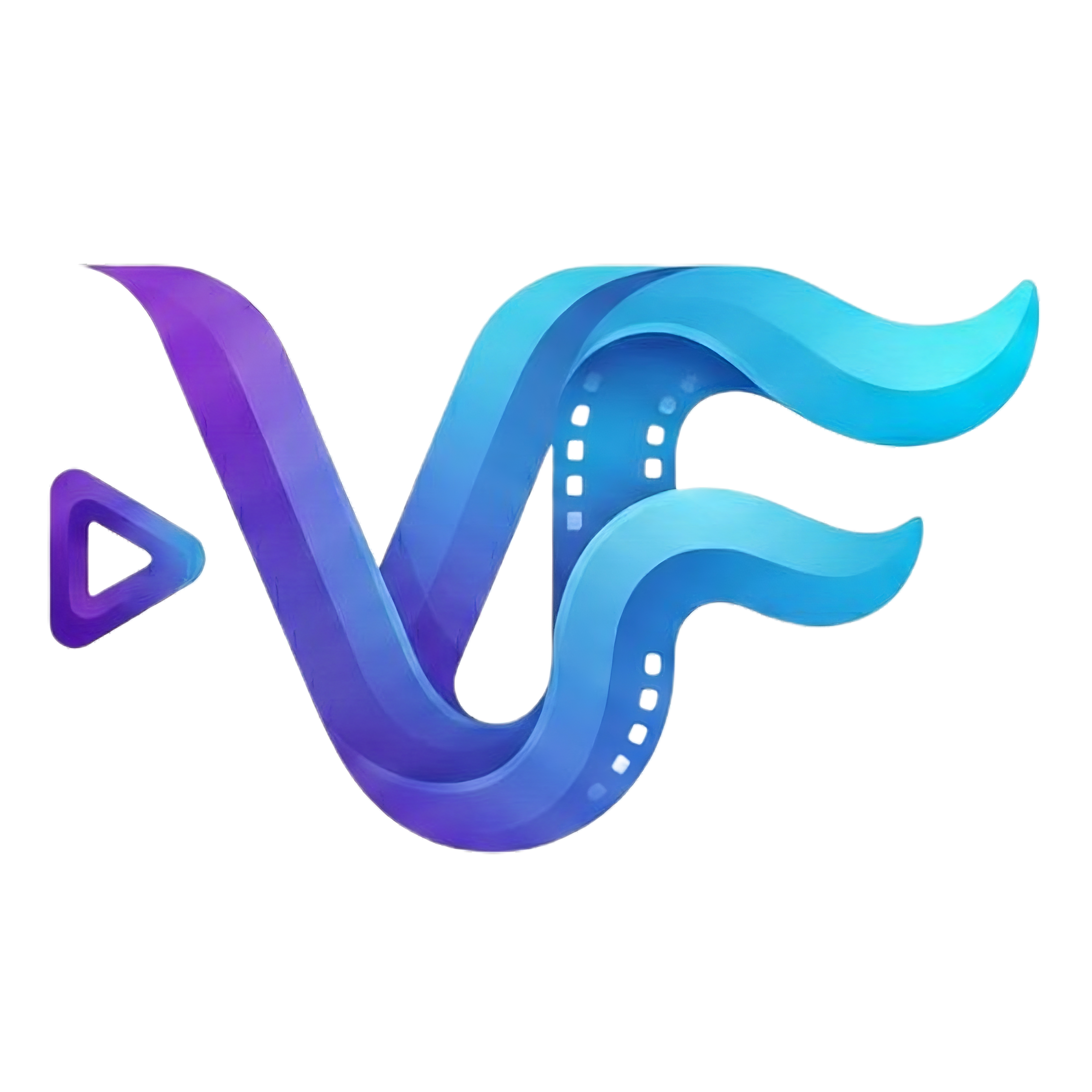 ViddyFlow - Product Hunt launch logo and brand identity