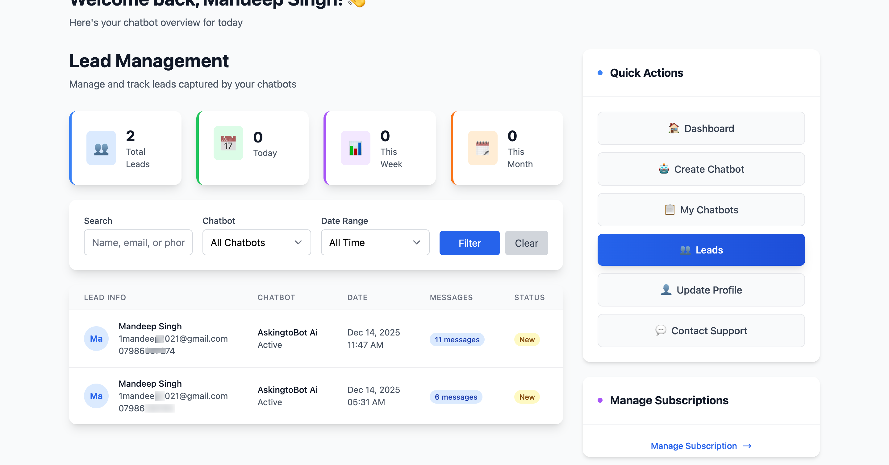 AskingtoBot gallery image