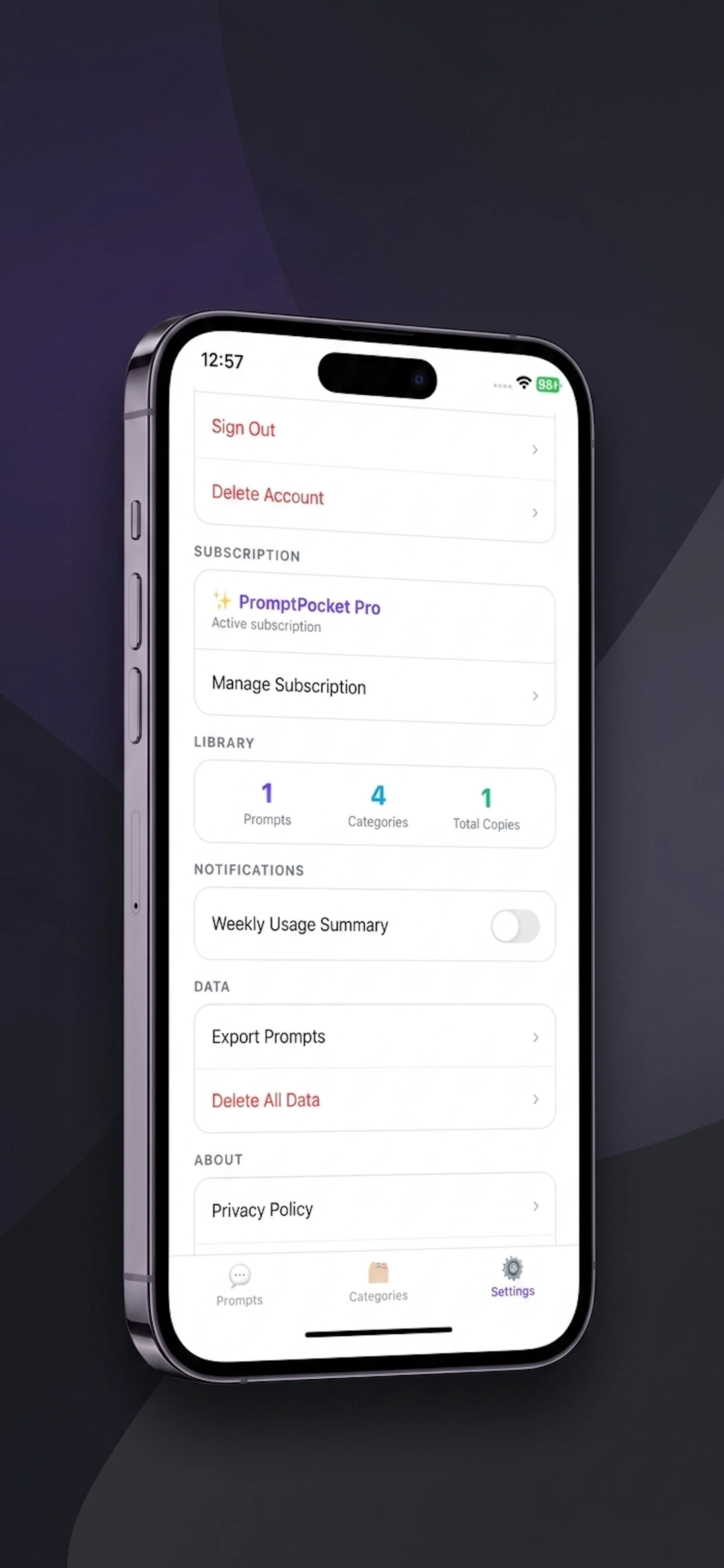 PromptPocket screenshot 6