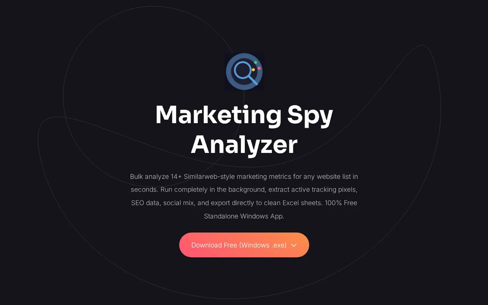 Marketing Spy Analyzer screenshot 1