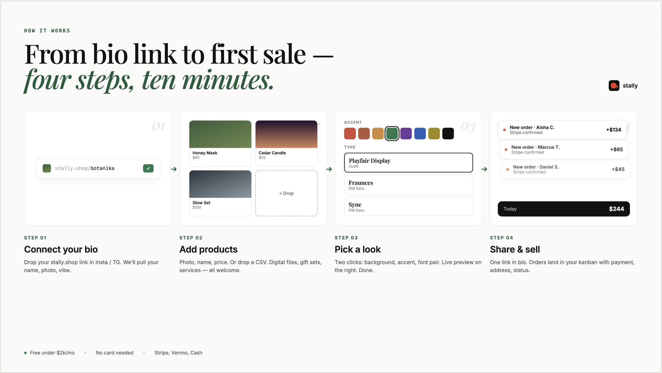 Stally — Your shop, one link away gallery image