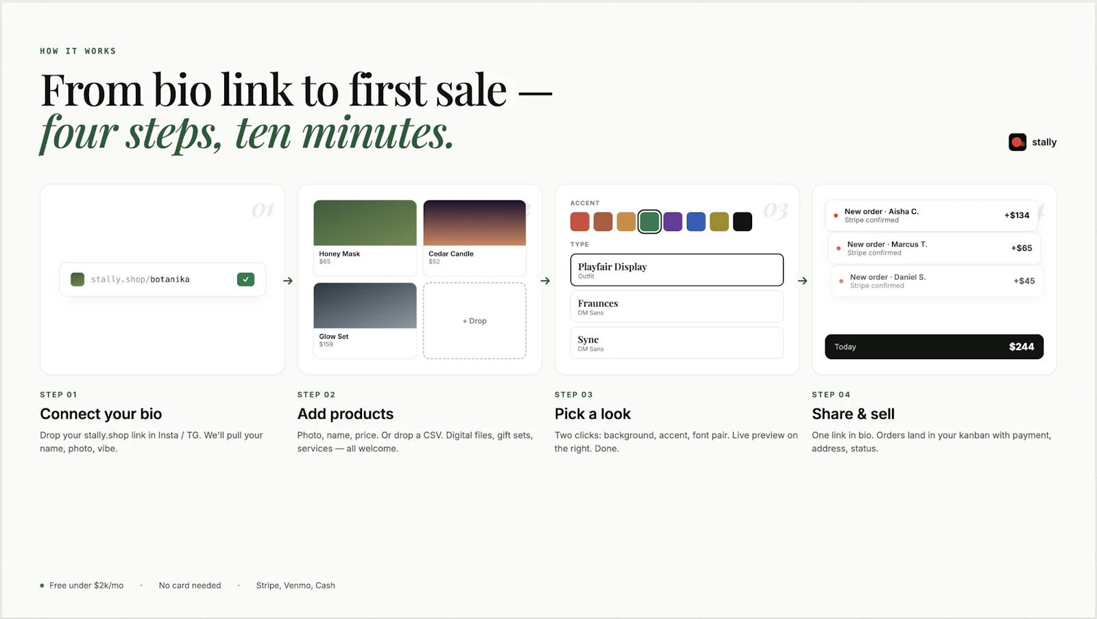 Stally — Your shop, one link away screenshot 3