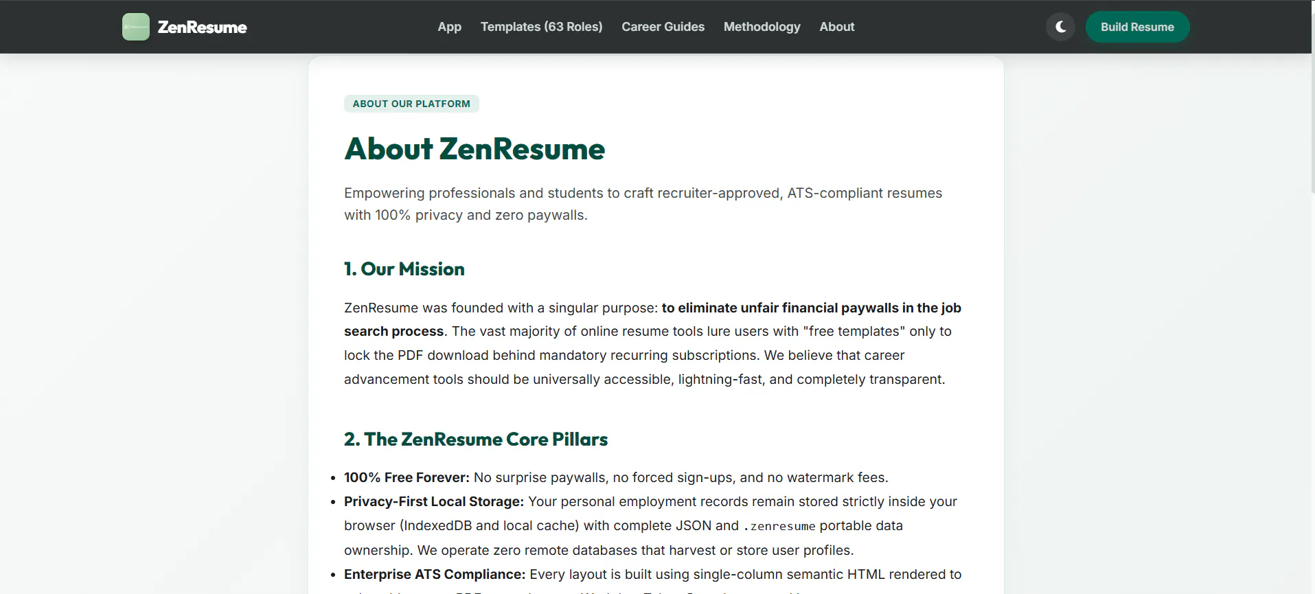 ZenResume gallery image