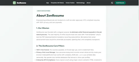 ZenResume gallery image