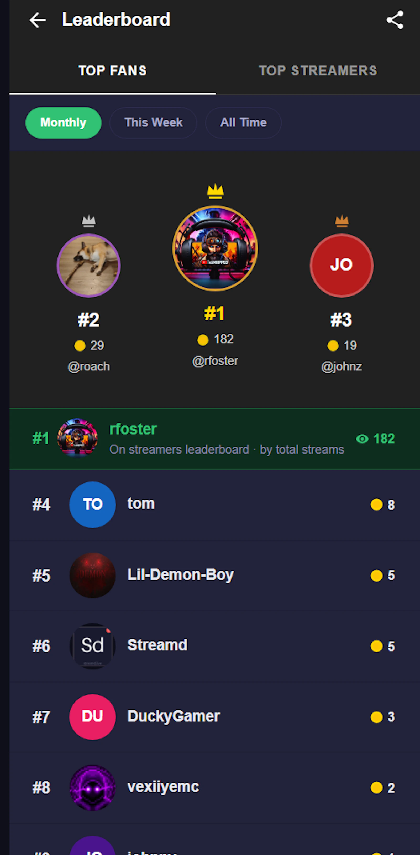 Streamd — Live Streaming screenshot 6