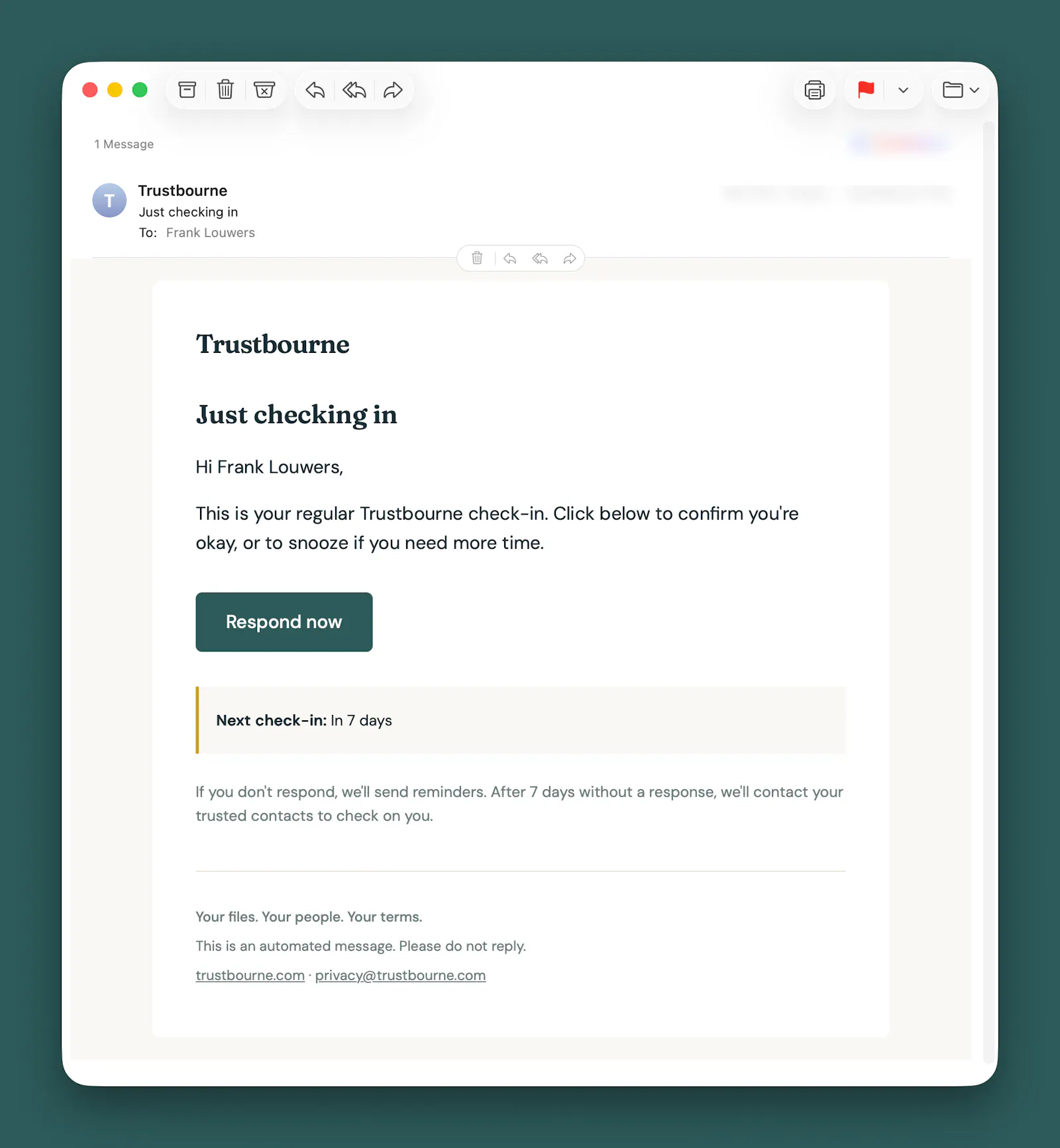 Trustbourne screenshot 3
