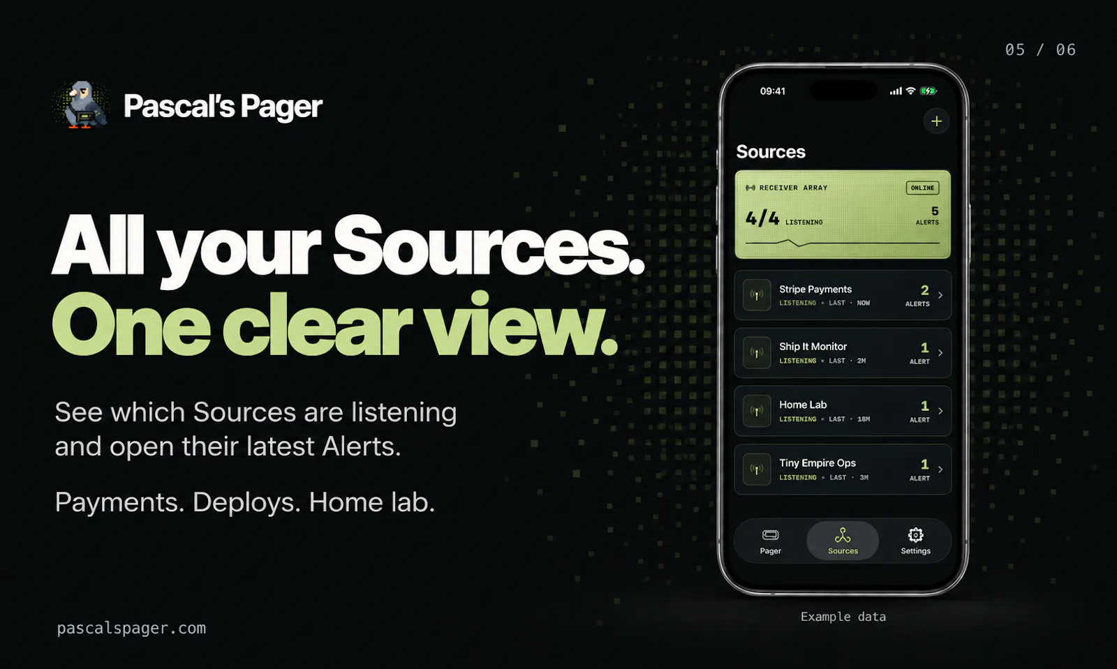 Pascal’s Pager screenshot 2