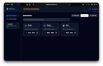 WindAuth gallery image