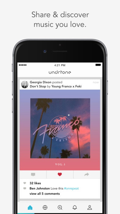 Undrtone for iOS gallery image