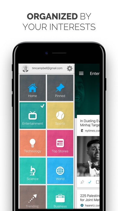 NewsTab on iOS gallery image