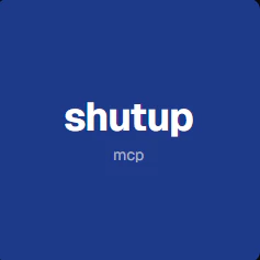 shutup-mcp logo