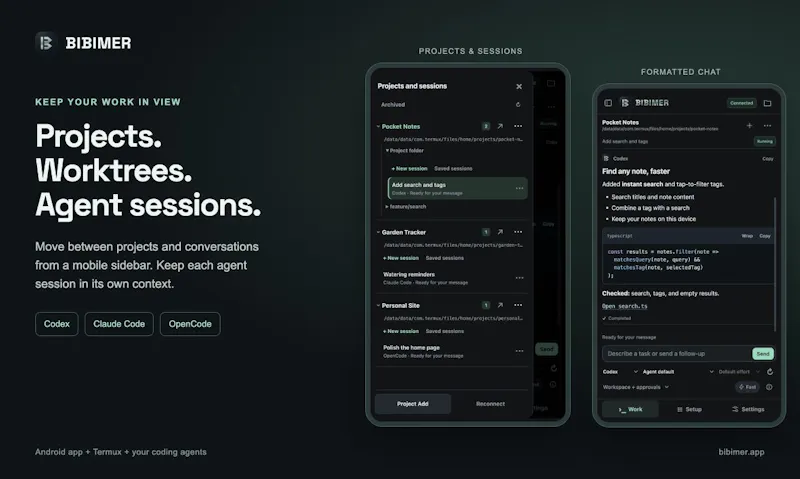 Bibimer · Your mobile ADE screenshot 2