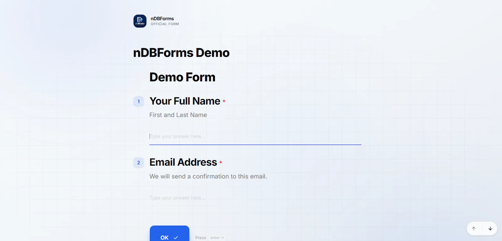 nDBForms  screenshot 5