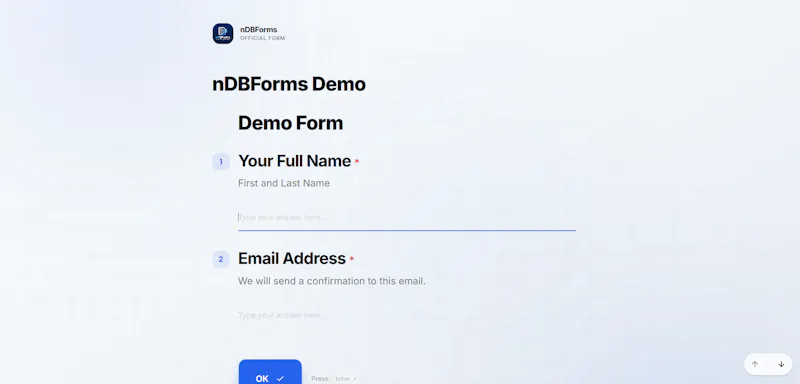 nDBForms  screenshot 5
