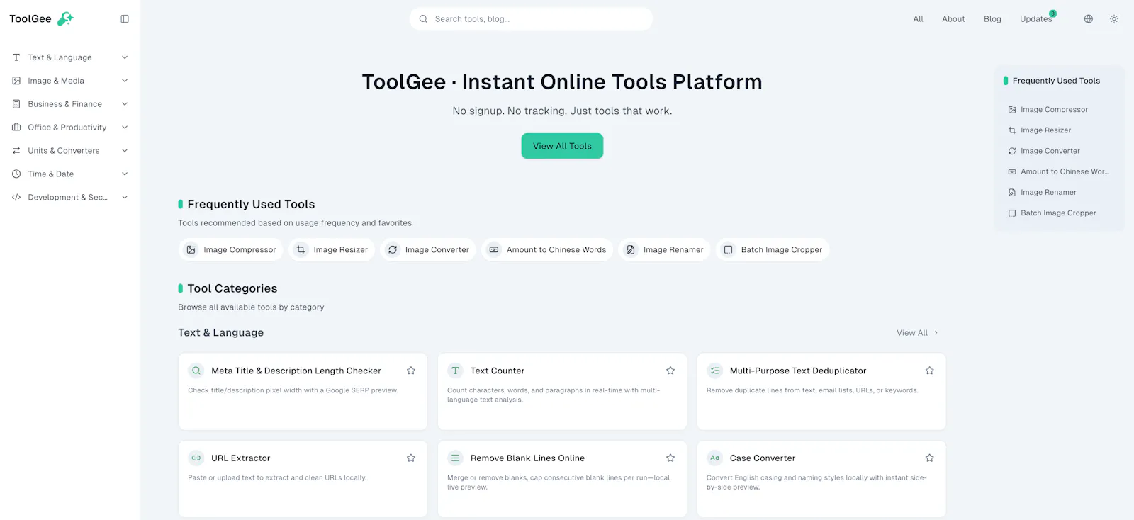 ToolGee｜Instant Online Tools Platform screenshot 3