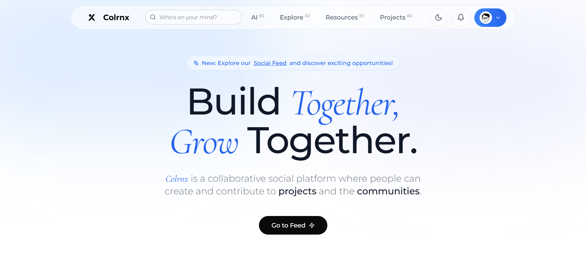 Colrnx - Main product screenshot demonstrating key features and user interface
