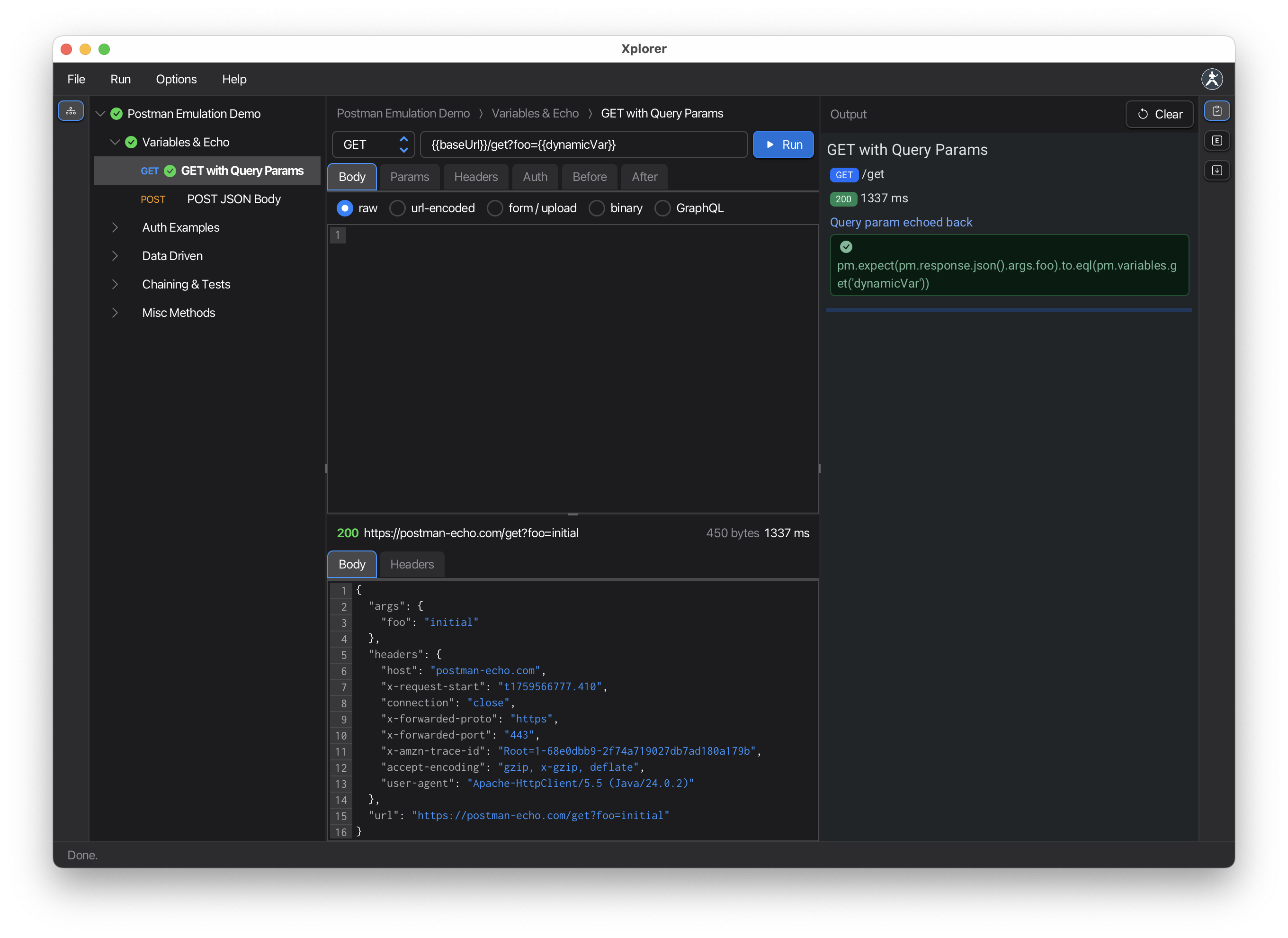 Xplorer - API Client, Done Right - Screenshot 2 showing product features and functionality