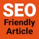 SEO Friendly Article Checklist