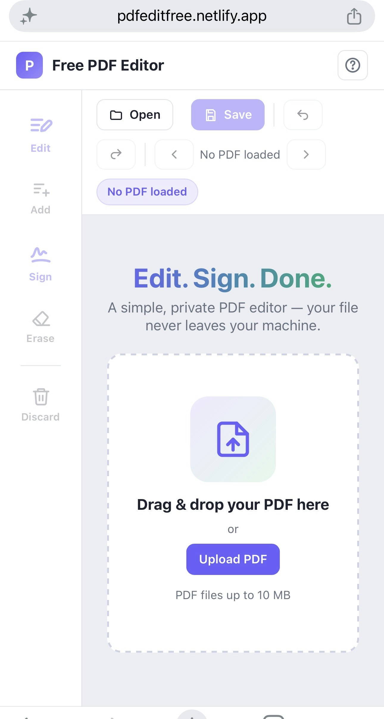 Free PDF Editor gallery image