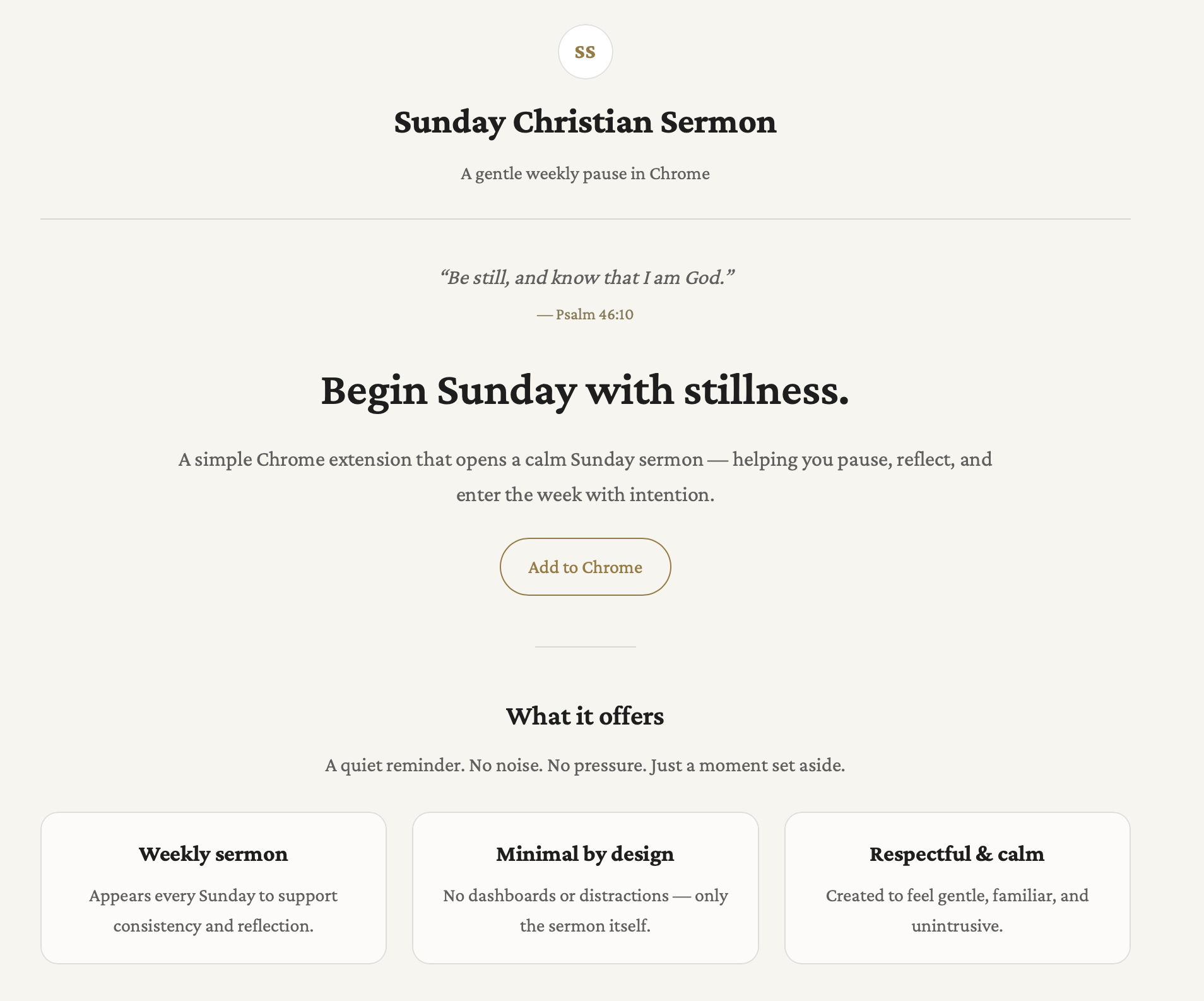 Sunday Christian Sermon gallery image