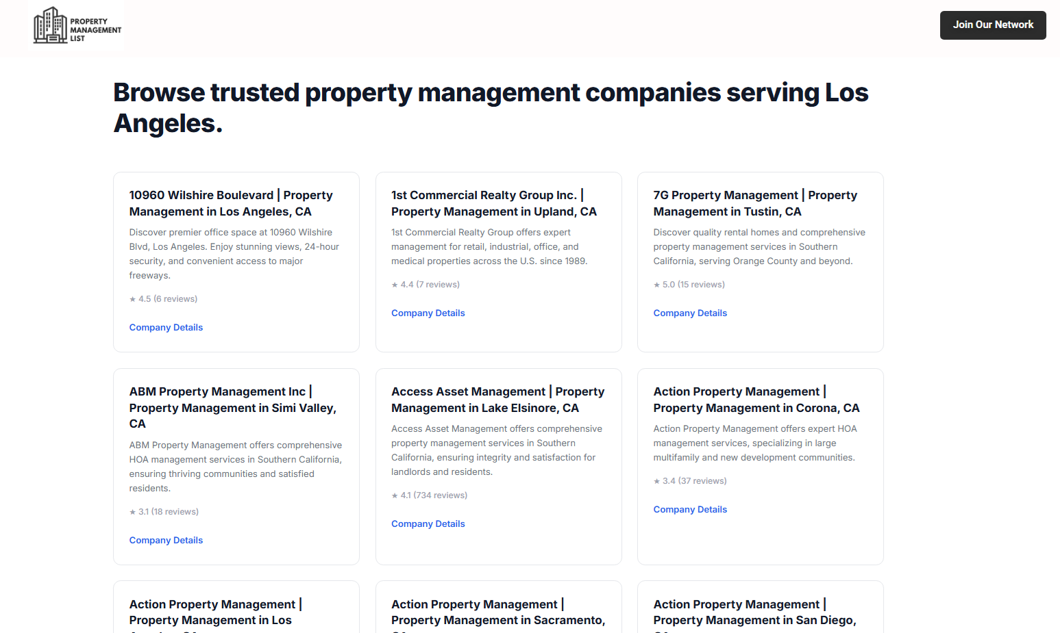 Property Management List gallery image