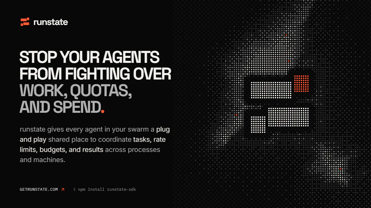 runstate - Agent Swarm Coordination gallery image