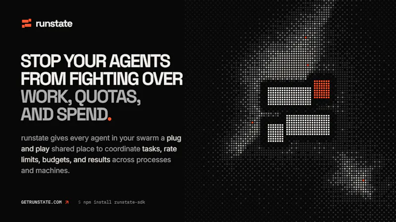 runstate - Agent Swarm Coordination screenshot 1