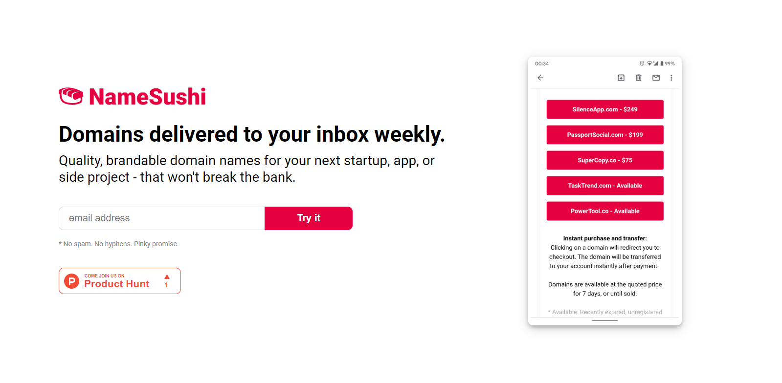 NameSushi gallery image