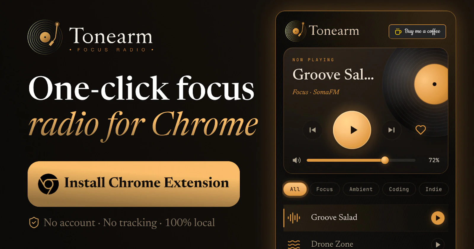 Tonearm screenshot 1