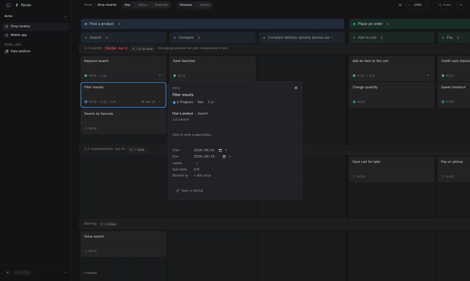 Fervio screenshot 5