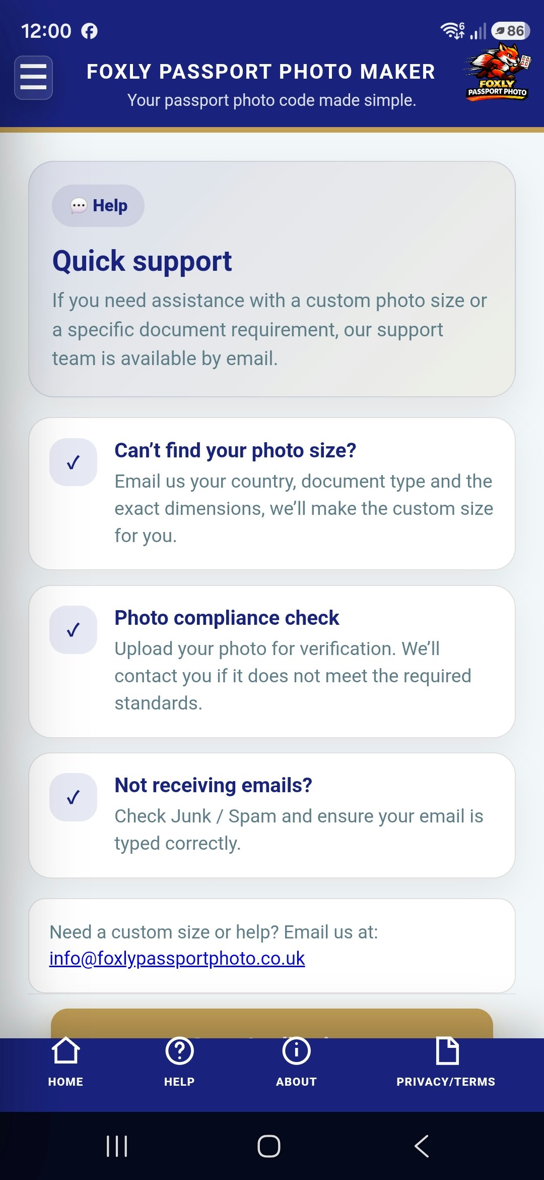 Foxly Passport Photo Maker gallery image