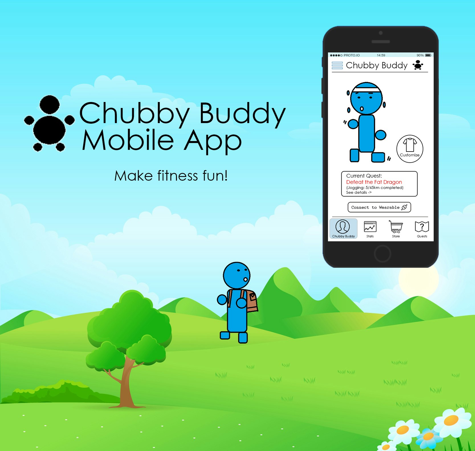 Chubby Buddy Mobile App gallery image