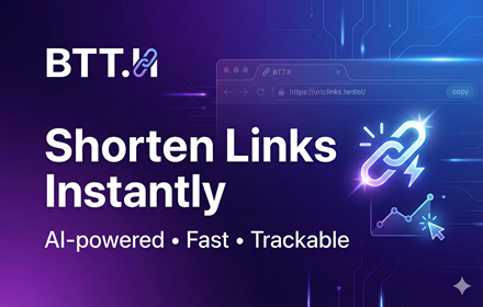 BTT.li - Screenshot 2 showing product features and functionality