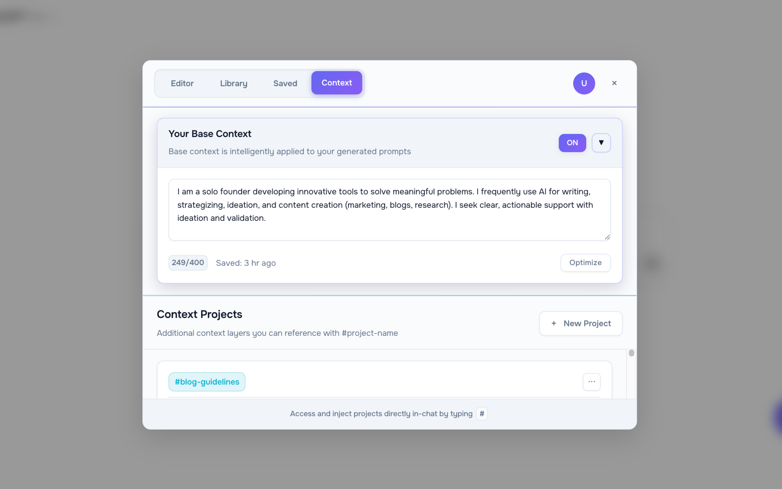 Prompter gallery image