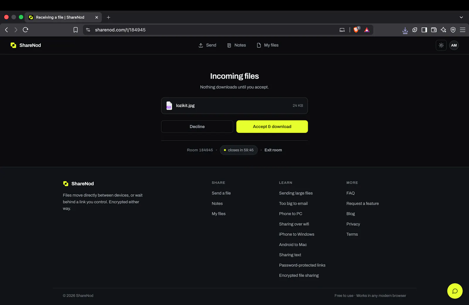 ShareNod screenshot 4