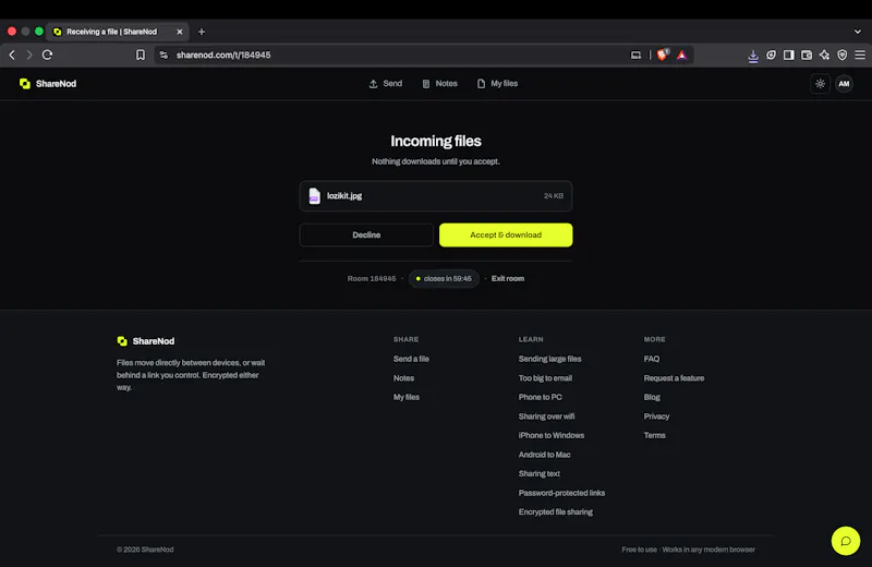 ShareNod screenshot 4