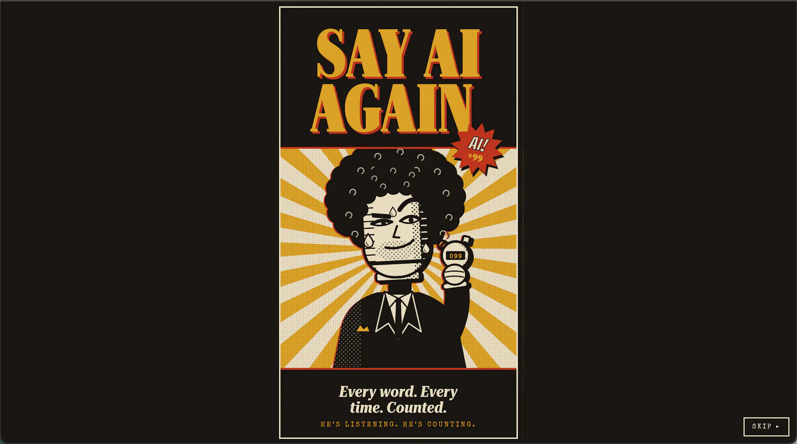 Say AI Again screenshot 1