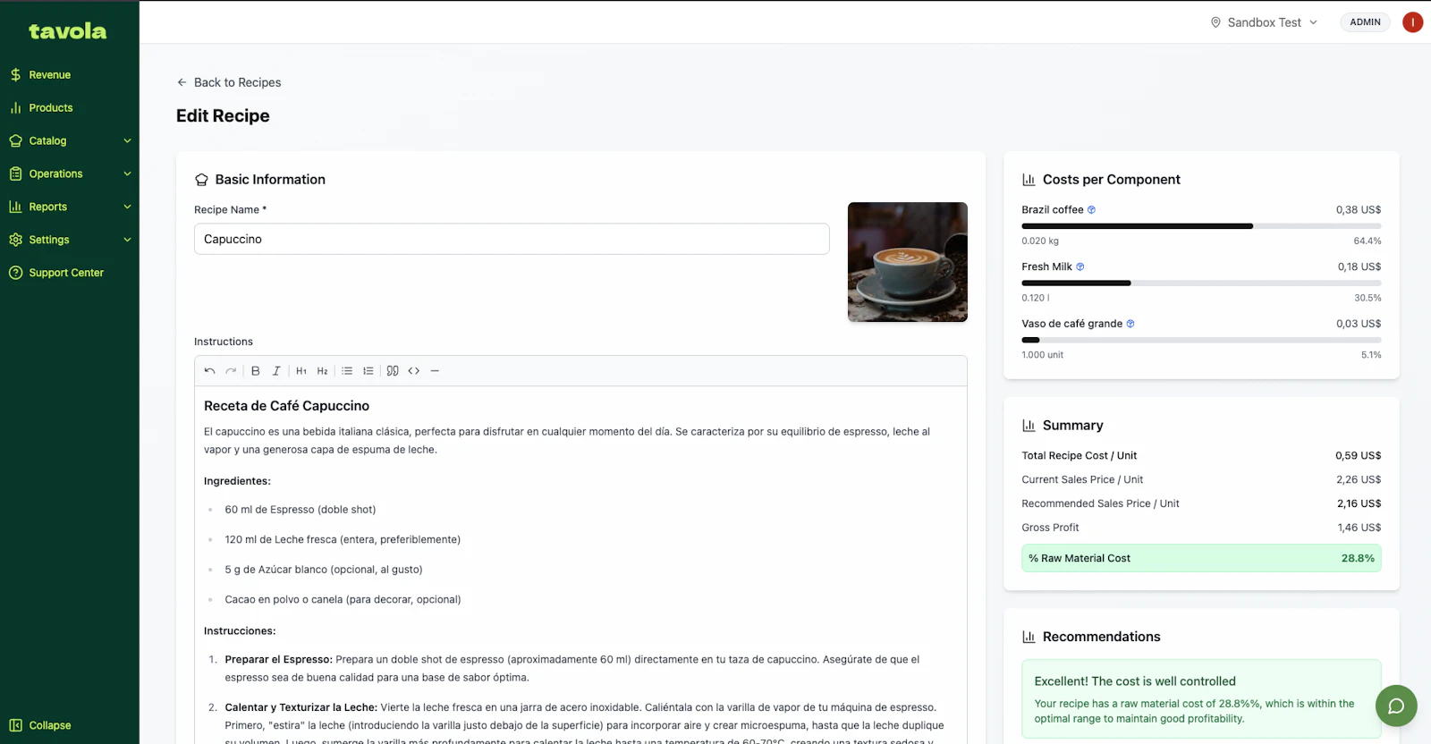 Tavola screenshot 1
