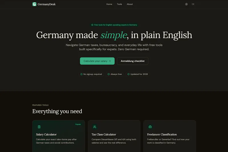 GermanyDesk screenshot 2