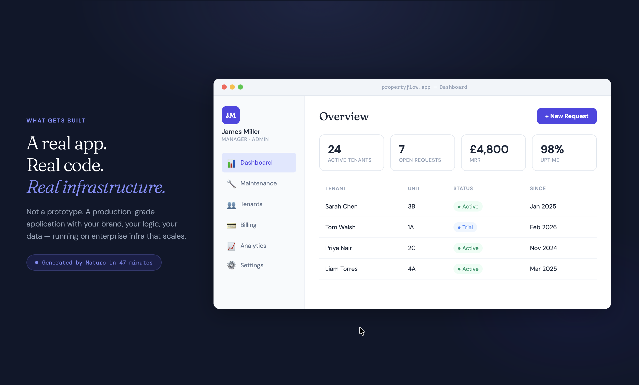 Maturo - The anti-doom-loop app builder gallery image
