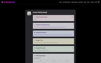 TikTokEmojis.click gallery image