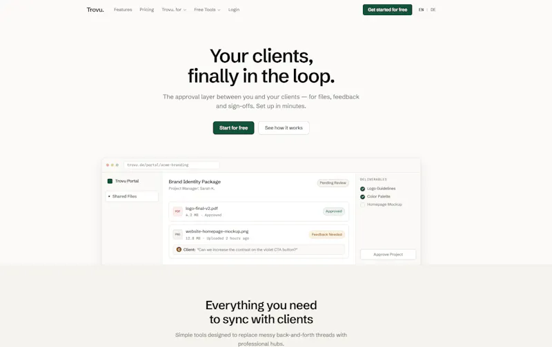 Trovu screenshot 1