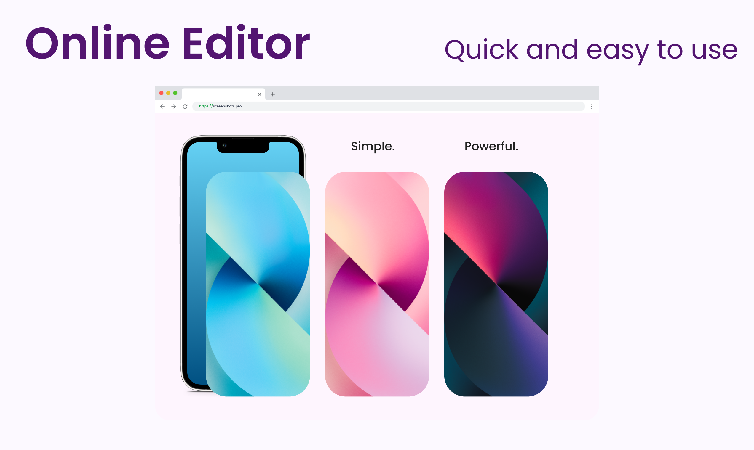 Screenshots Pro - Maak panoramische app -screenshots voor App Store & Google Play media 3