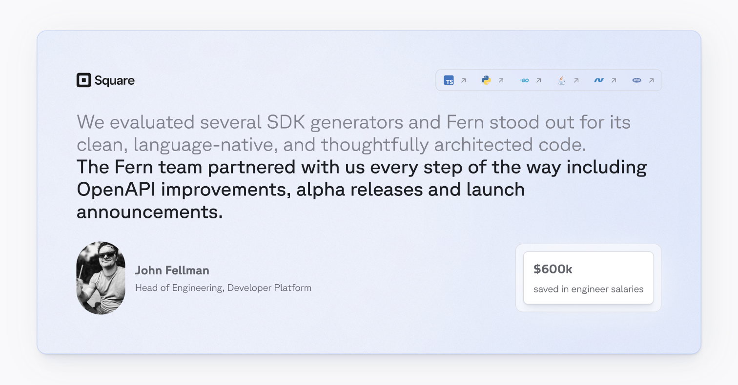 Média Fougère - Docs et SDK instantanés pour votre API 4